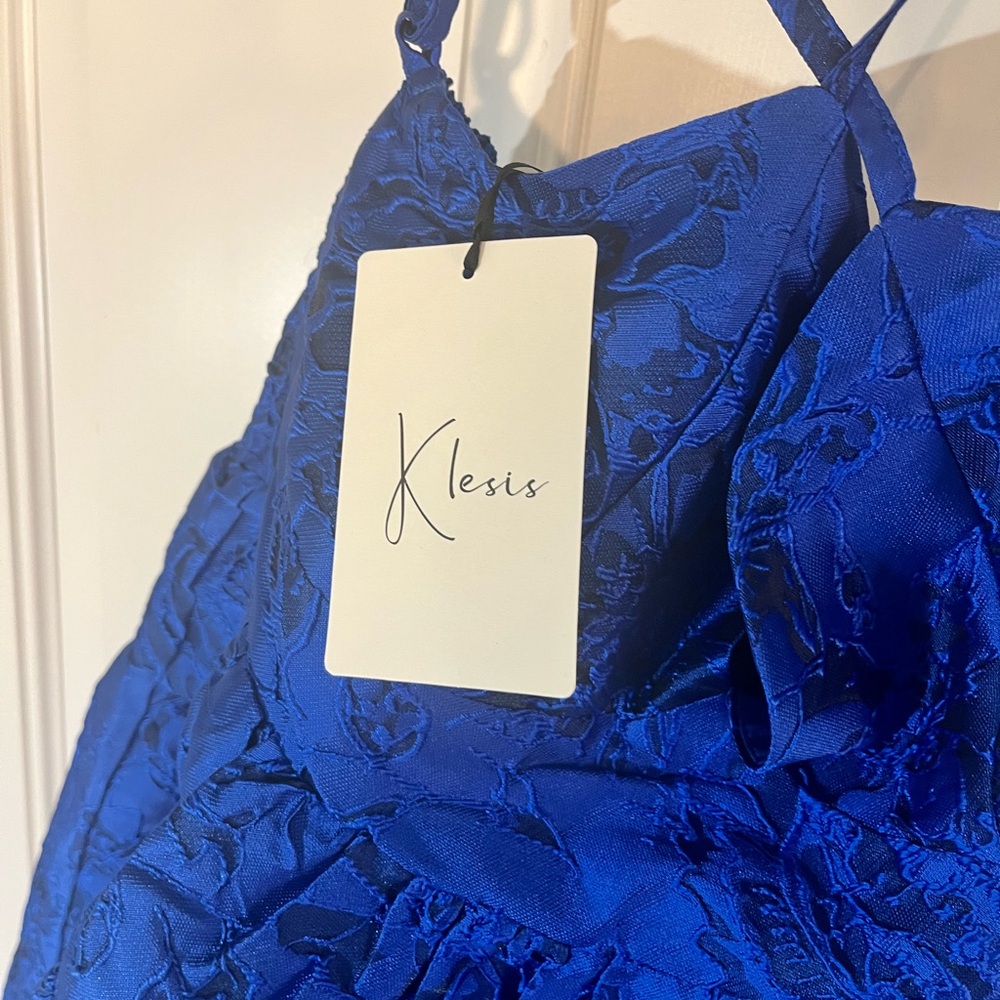Klesis Blue Floral Dress